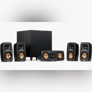 Klipsch Reference Theater Pack - Black and Gold
